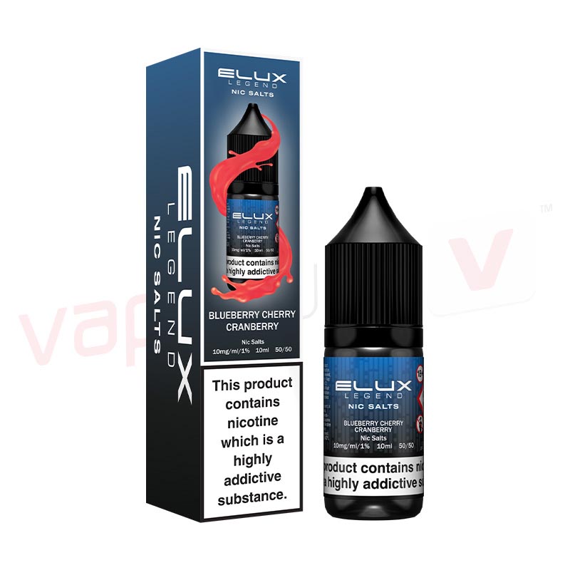 Product Image Of Blueberry Cherry Cranberry Nic Salt by Elux