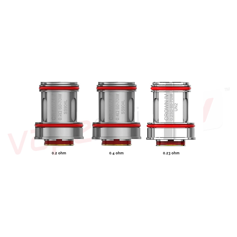 Product Image Of Crown 4 Replacement Coils By UWell