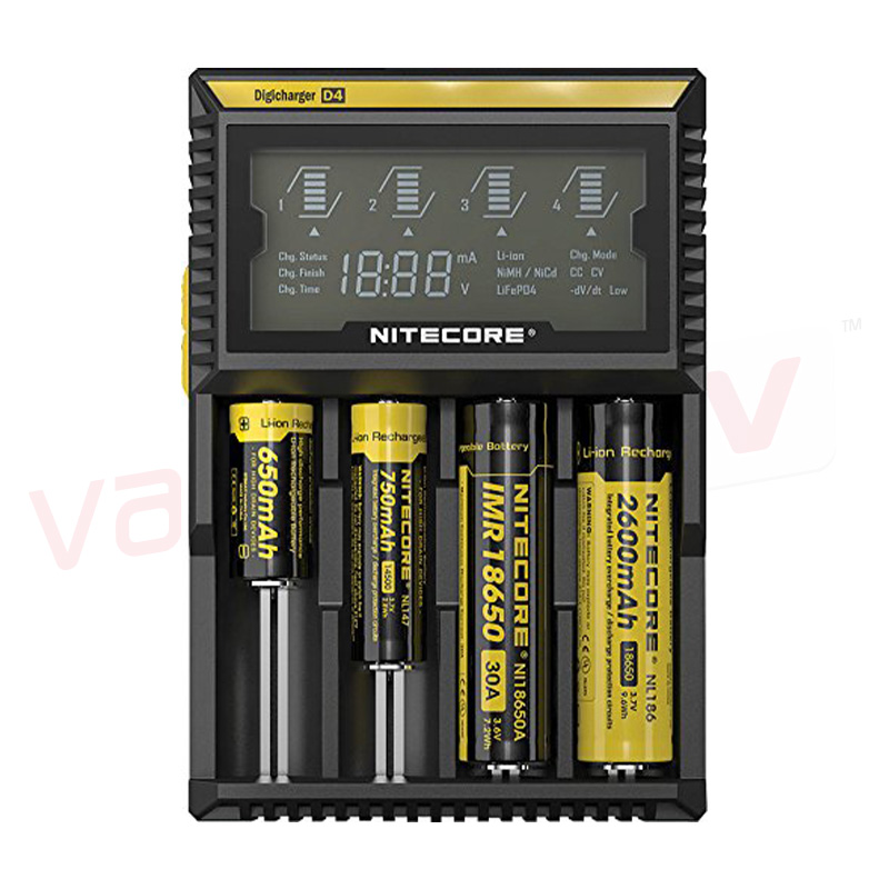 Product Image Of D4 Vape Battery Charger by Nitecore