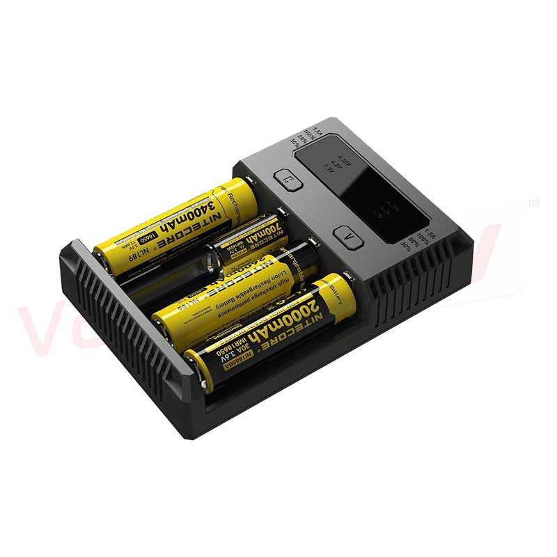 Product Image Of I4 Vape Battery Charger  Four Bay  by Nitecore