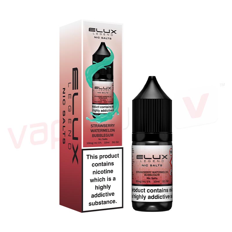 Product Variant Image Of Strawberry Watermelon Bubblegum Nic Salt by Elux